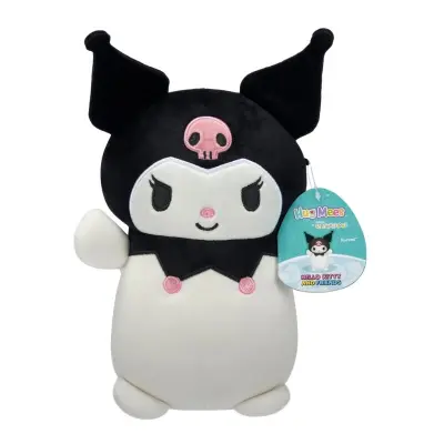 Squishmallows 25cm HugMees Hello Kitty Kuromi - Squishmallows -  Leksaksaffären