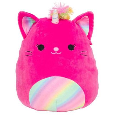 Squishmallows 40 cm Lizette Rosa Enhörningskatt