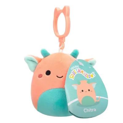 Squishmallows 9cm Clip On Chitra Boglin - Squishmallows -  Leksaksaffären