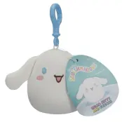 Squishmallows 9cm Clip on Hello Kitty and Friends Cinnamoroll