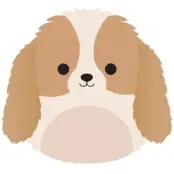 Squishmallows Fuzz A Mallows 40cm Adela Basset Dog