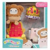 Squishmallows Micromallows 2-pack med tillbehör Benny&Ridelle
