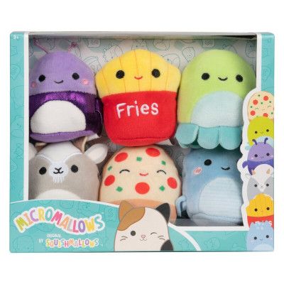 Squishmallows Micromallows 6-pack Axel&Friends - Squishmallows -  Leksaksaffären