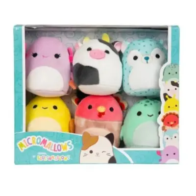 Squishmallows Micromallows 6-pack Cailey&Friends - Squishmallows -  Leksaksaffären