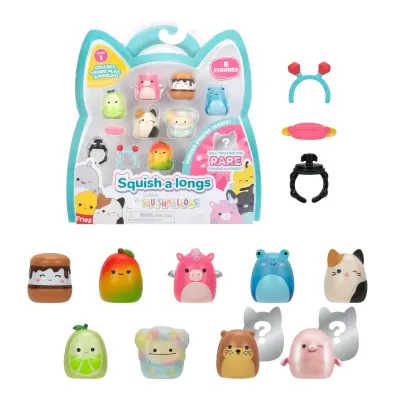 Squishmallows Squish-a-longs 8-pack s1 Paloma&Friends