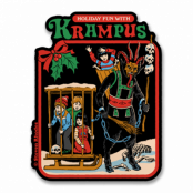 Steven Rhodes - Holiday Fun With Krampus Sticker, Accessories