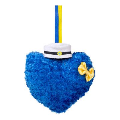 Studenthjärta Blått