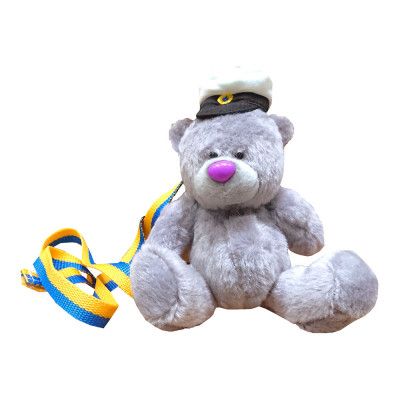 Studentnalle Grå med Band