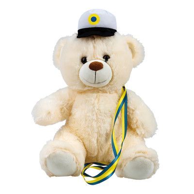 Studentnalle Stor Vit