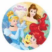 Tårtbild söta prinsessorna 20 cm
