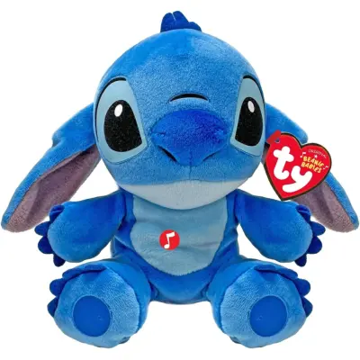 TY Beanie Babies Stitch med ljud reg - TY -  Leksaksaffären