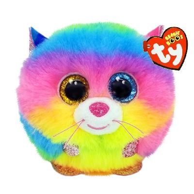 TY Beanie Balls Gizmo Regnbågsfärgad Katt