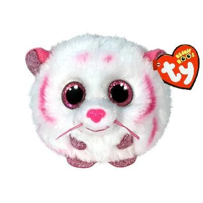 TY Beanie Balls Tabor Rosa/Vit Tiger - TY -  Leksaksaffären