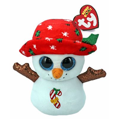 TY Beanie Boos Brrrnie Snögubbe - TY -  Leksaksaffären
