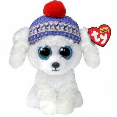 TY Beanie Boos Christmas Sleighbell Hund Reg - TY -  Leksaksaffären