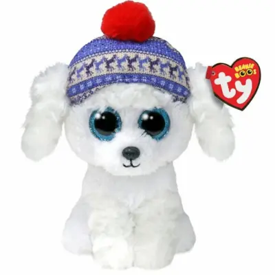TY Beanie Boos Christmas Sleighbell Hund Reg - TY -  Leksaksaffären