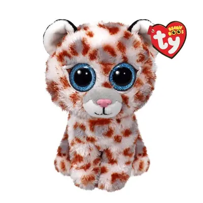 TY Beanie Boos Coco Vit Leopard - TY -  Leksaksaffären