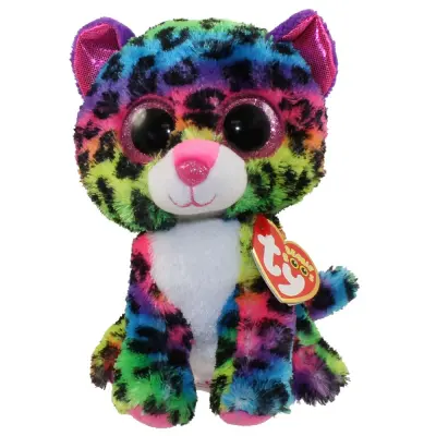 TY Beanie Boos Dotty Leopard reg - TY -  Leksaksaffären