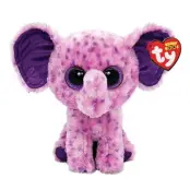 TY Beanie Boos EVA Lila Elefant reg - TY -  Leksaksaffären