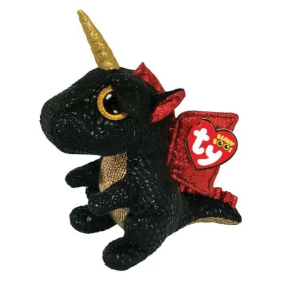 TY Beanie Boos GRINDAL Drake med horn reg - TY -  Leksaksaffären