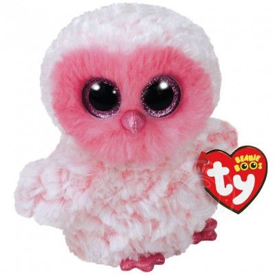 TY Beanie Boos L Twiggy Rosa Uggla