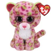 TY Beanie Boos LAINEY Leopard Rosa reg - TY -  Leksaksaffären