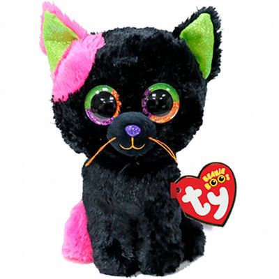 TY Beanie Boos Licorice Svart Katt - TY -  Leksaksaffären