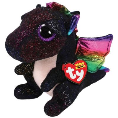 TY Beanie Boos M Anora Svart Drake