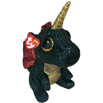 TY Beanie Boos M Grindal Drake med horn - TY -  Leksaksaffären