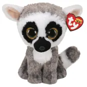 TY Beanie Boos M Linus Lemur - TY -  Leksaksaffären