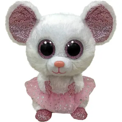 TY Beanie Boos M Nina Mus - TY -  Leksaksaffären