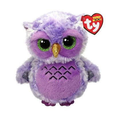 TY Beanie Boos Owlivia Lila Uggla - TY -  Leksaksaffären
