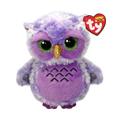TY Beanie Boos Owlivia Lila Uggla - TY -  Leksaksaffären