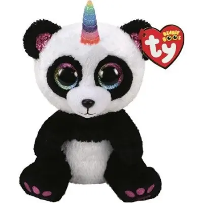 TY Beanie Boos PARIS Panda med horn reg