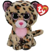 TY Beanie Boos reg LIVVIE Leopard - TY -  Leksaksaffären