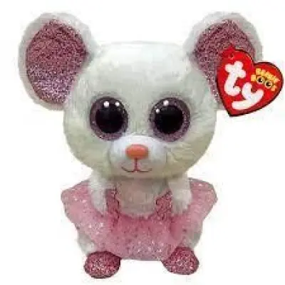 TY Beanie Boos reg NINA Mus - TY -  Leksaksaffären