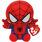 TY Marvel Beanie Babies Spiderman Regular - TY -  Leksaksaffären