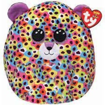 TY Squish a Boos 25cm GISELLE Leopard