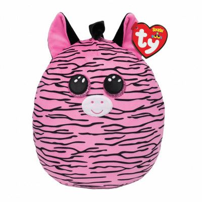 TY Squish a Boos 25cm ZOEY Zebra