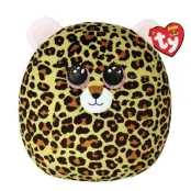 TY Squishy Beanies Livvie Leopard 25cm - TY -  Leksaksaffären