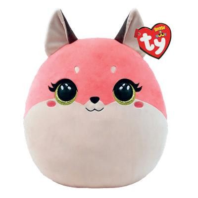 TY Squishy Beanies Roxie Rosa Räv 35cm - TY -  Leksaksaffären