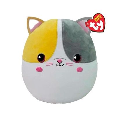 TY Squishy Beanies Snuggles Katt 25cm - TY -  Leksaksaffären