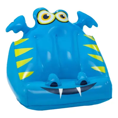 Uppblåsbar Bokhållare Monster Blå