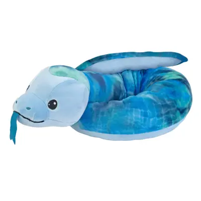 Wild Republic Orm Squishy Blue 137cm - Wild Republic -  Leksaksaffären