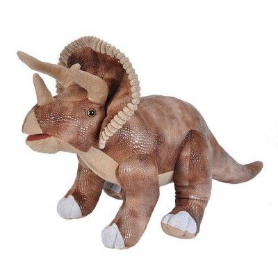 Wild Republic Triceratops Mjukdjur Stor Dinosaurie - Wild Republic -  Leksaksaffären