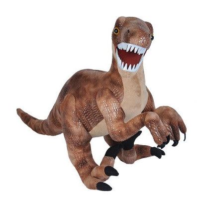 Wild Republic Velociraptor Mjukdjur Stor Dinosaurie