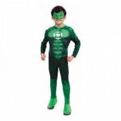Green Lantern med Muskler Barn Maskeraddräkt
