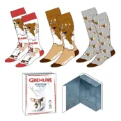 Gremlins - 3 Pairs Socks Pack (Uk Size 3,5-9)