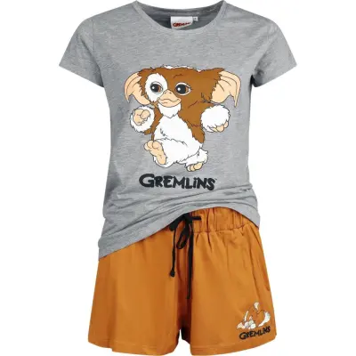 Gremlins - Anime Pyjamas - Gizmo - S 3XL - för Dam - flerfärgad