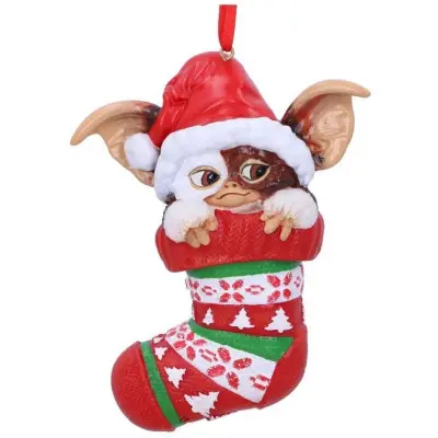 Gremlins Baubles - Gizmo in Stocking - för